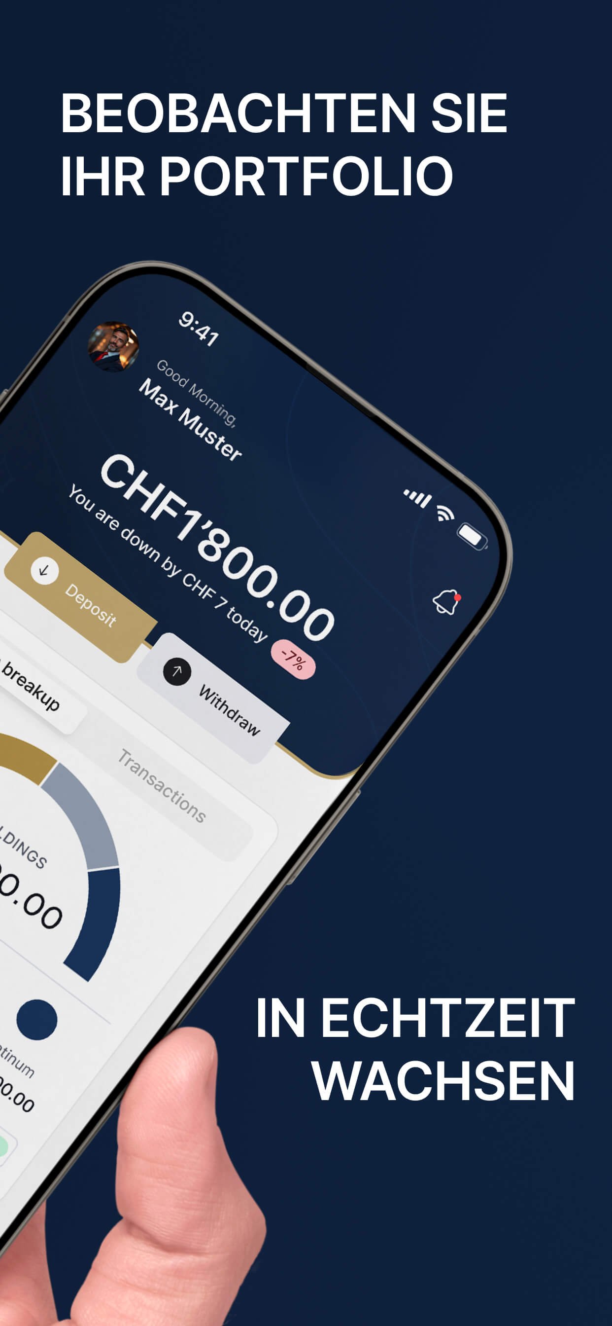 SIP App: Portfolio in Echtzeit beobachten
